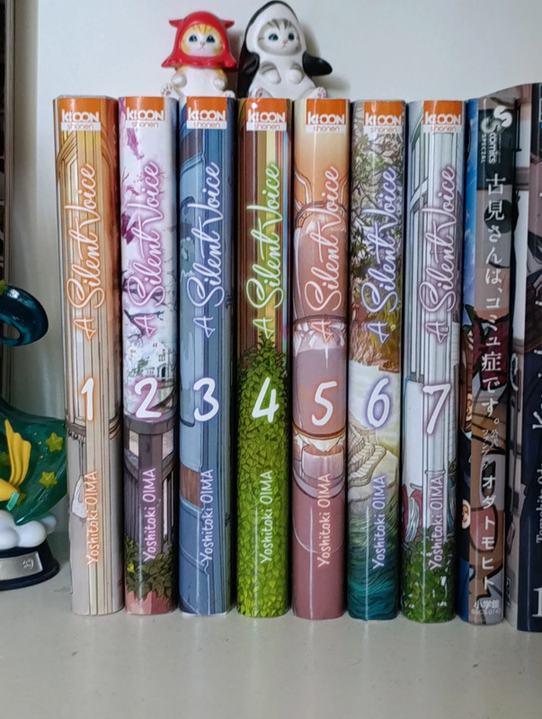 Lot A Silent Voice Tomes 1-7 (Série complète)