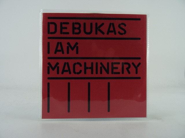 DEBUKAS I AM MACHINERY (452) 11 Track Promo CD Album plus Picture Sleeve 2020 VI