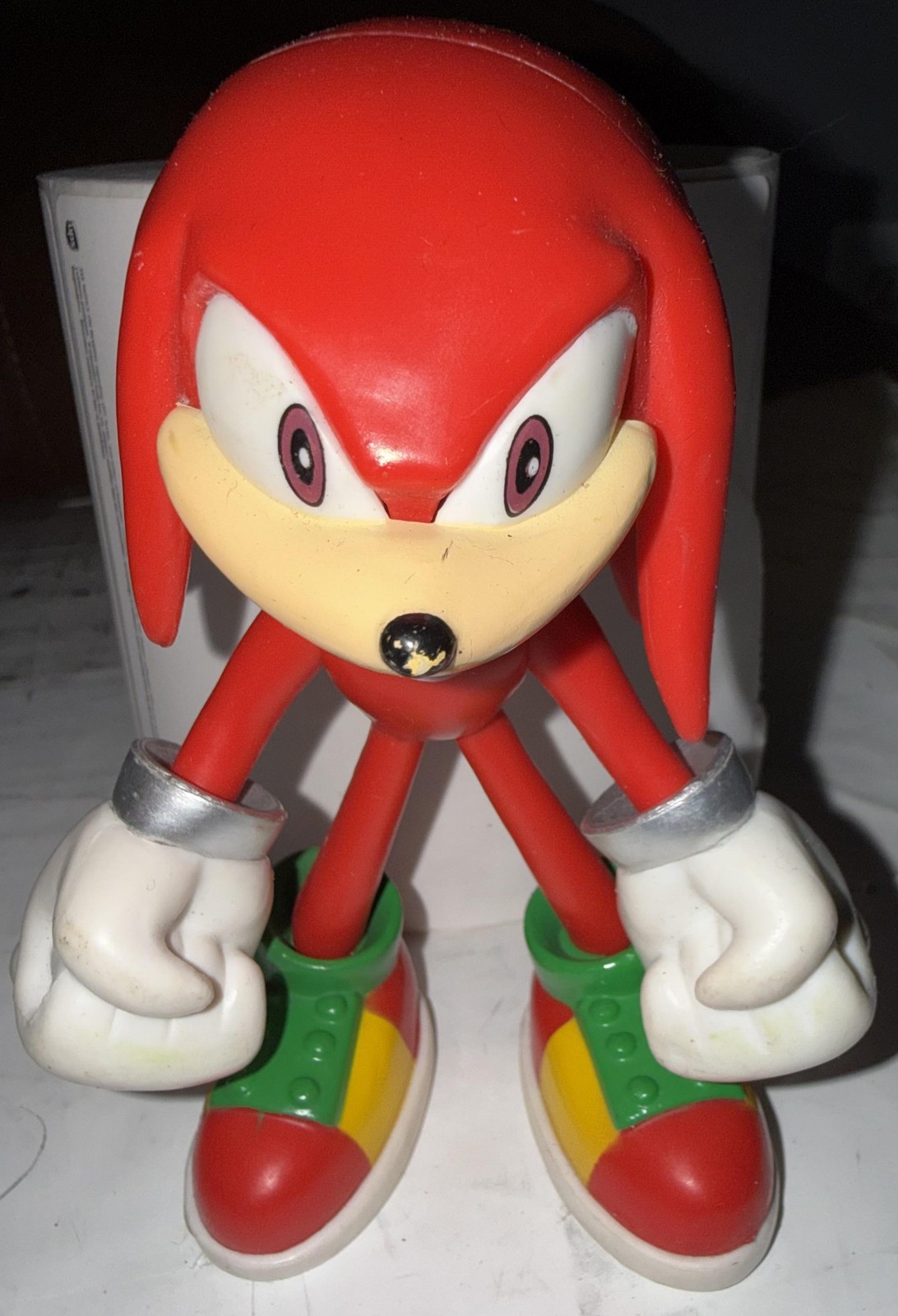 SEGA Sonic the Hedgehog Knuckles Modellino Sonic Posable 4,5"