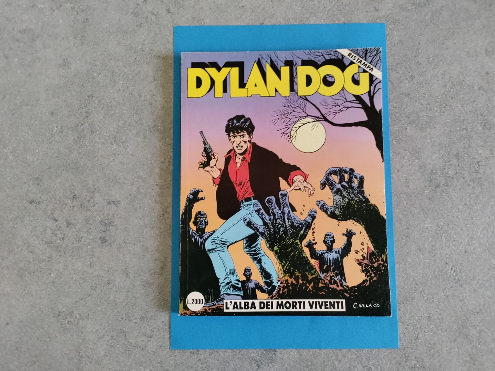 DYLAN DOG SEQUENZA 1/9 PRIMA RISTAMPA OTTIME CONDIZIONI.
