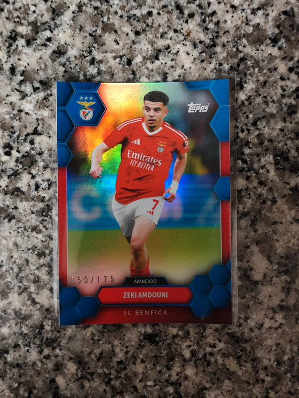 Zeki Amdouni /175 - Topps SL Benfica Fan Set 2024-25