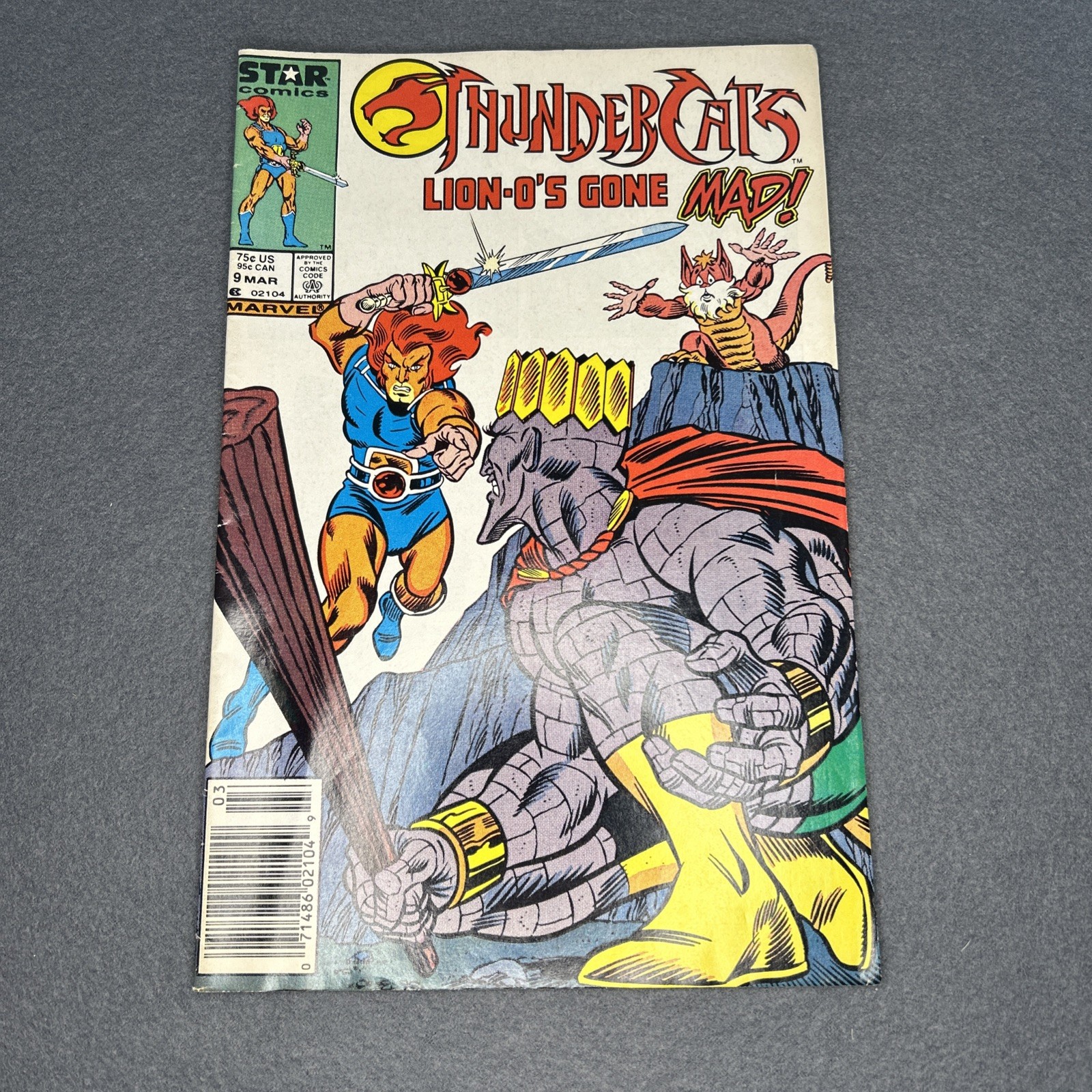 Thundercats #9 Edizione Edicola 1987 Marvel Comics
