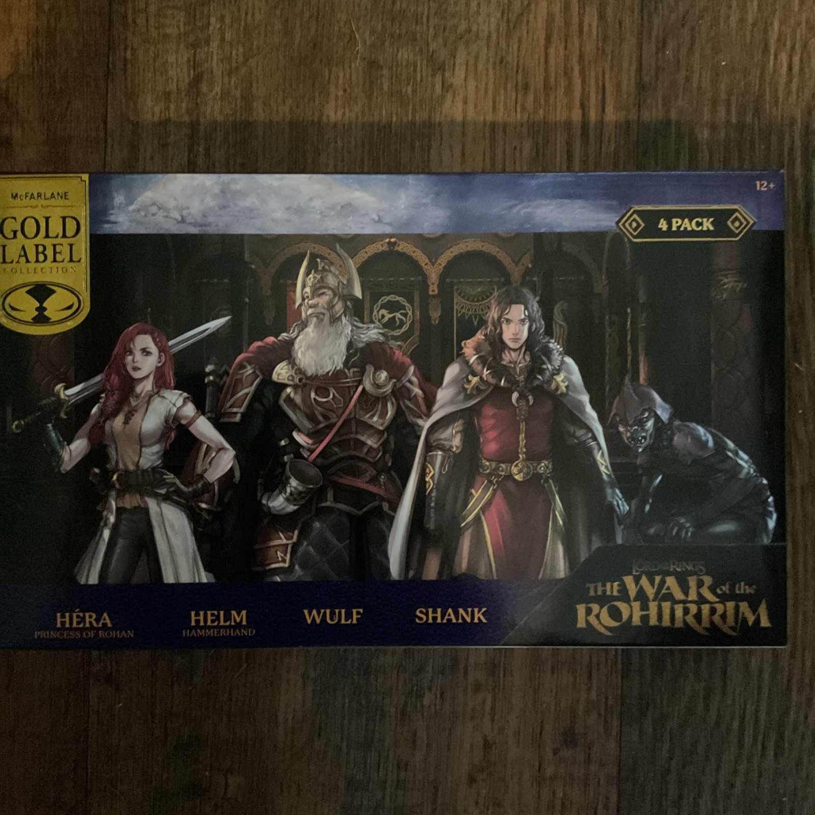McFarlane Gold Label The Lord of Rings War of The Rohirrim Figures 4-Pack