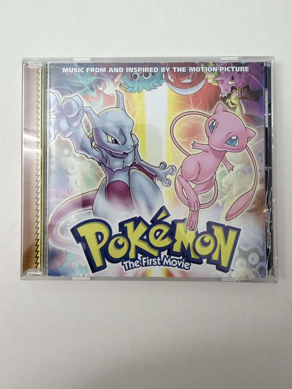 Pokemon The First Movie: Original Soundtrack Music CD (1999) with Poster