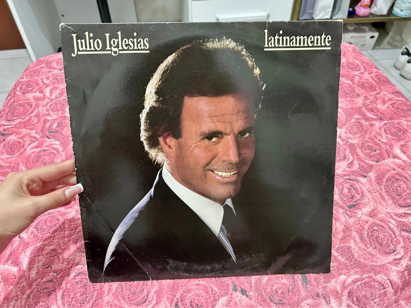 Vinile LP Julio Iglesias – Latinamente (1989) Edizione Italiana CBS - Ottimo Stato