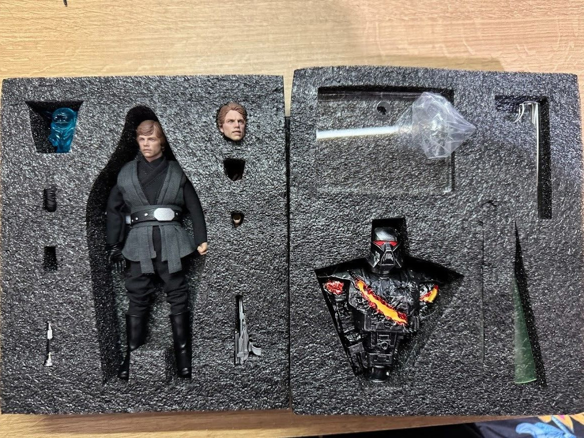 1/12 LUKE SKYWALKER JEDI KNIGHT DX 22 Mini Hot MANDALORIAN Masterpiece Figuarts