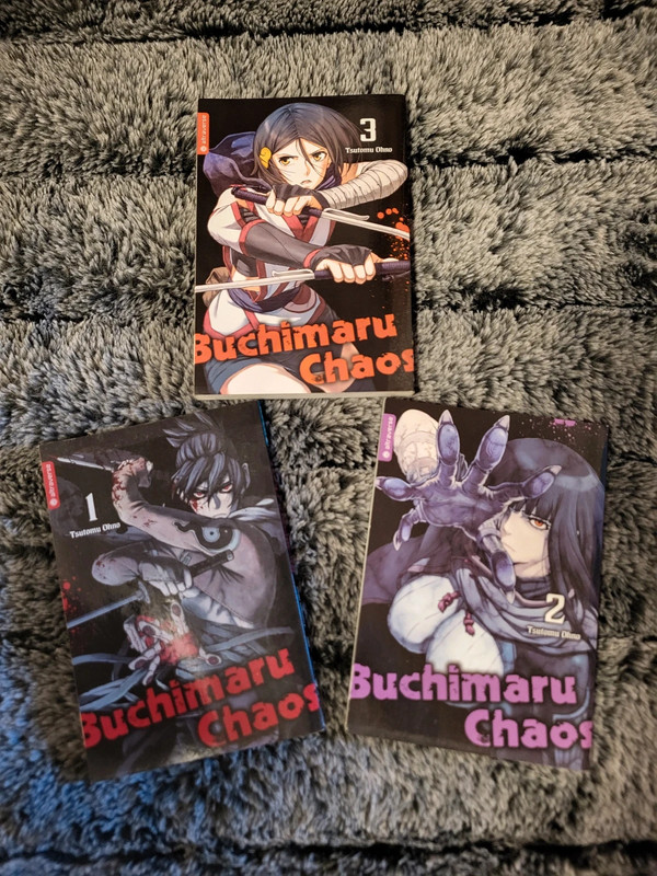 Manga-Reihe „Buchimaru Chaos“ Band 1–3 komplett (Altraverse)
