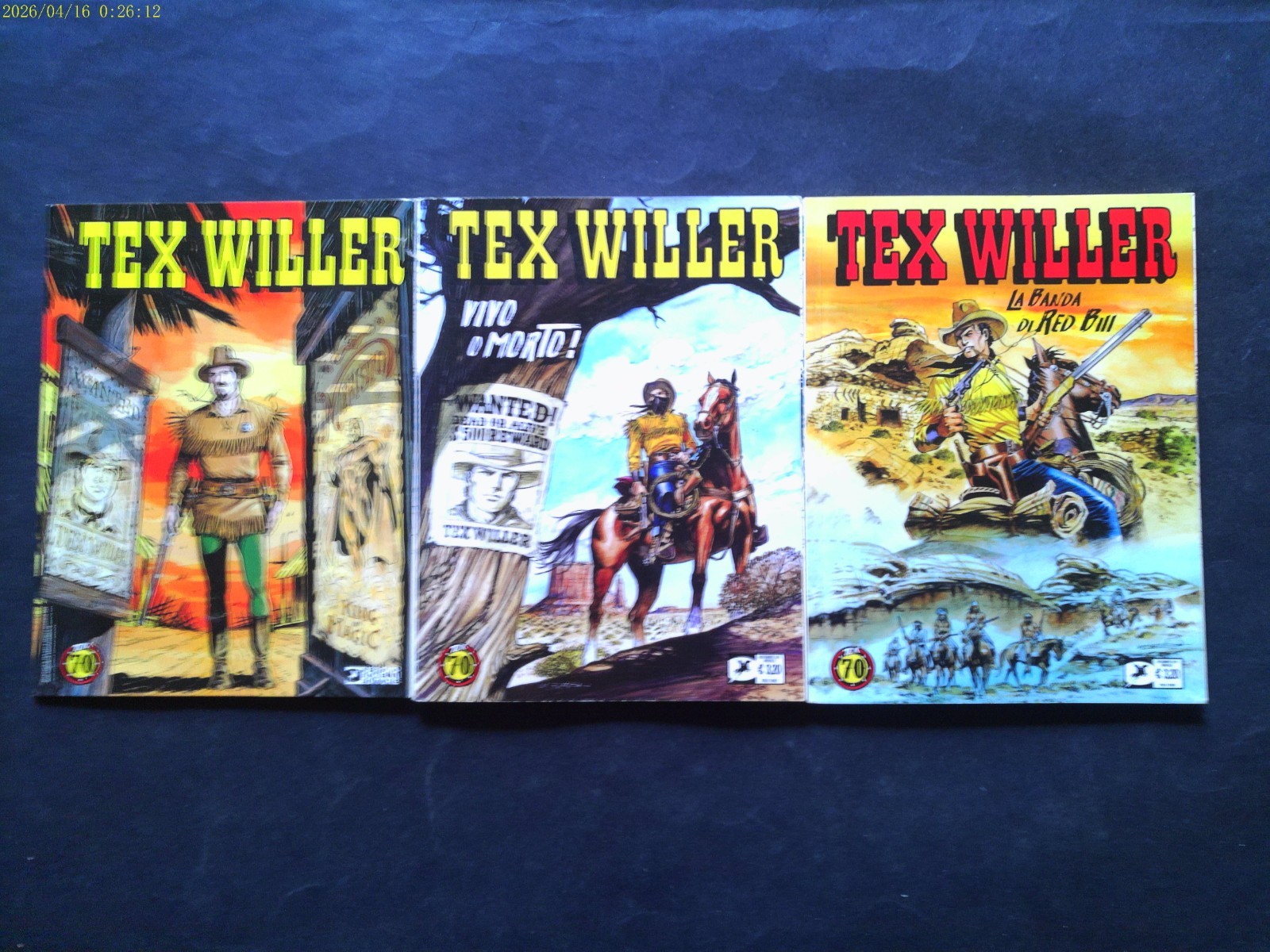 TEX WILLER GIOVANE n. 0-1-2-NUOVI [P1]