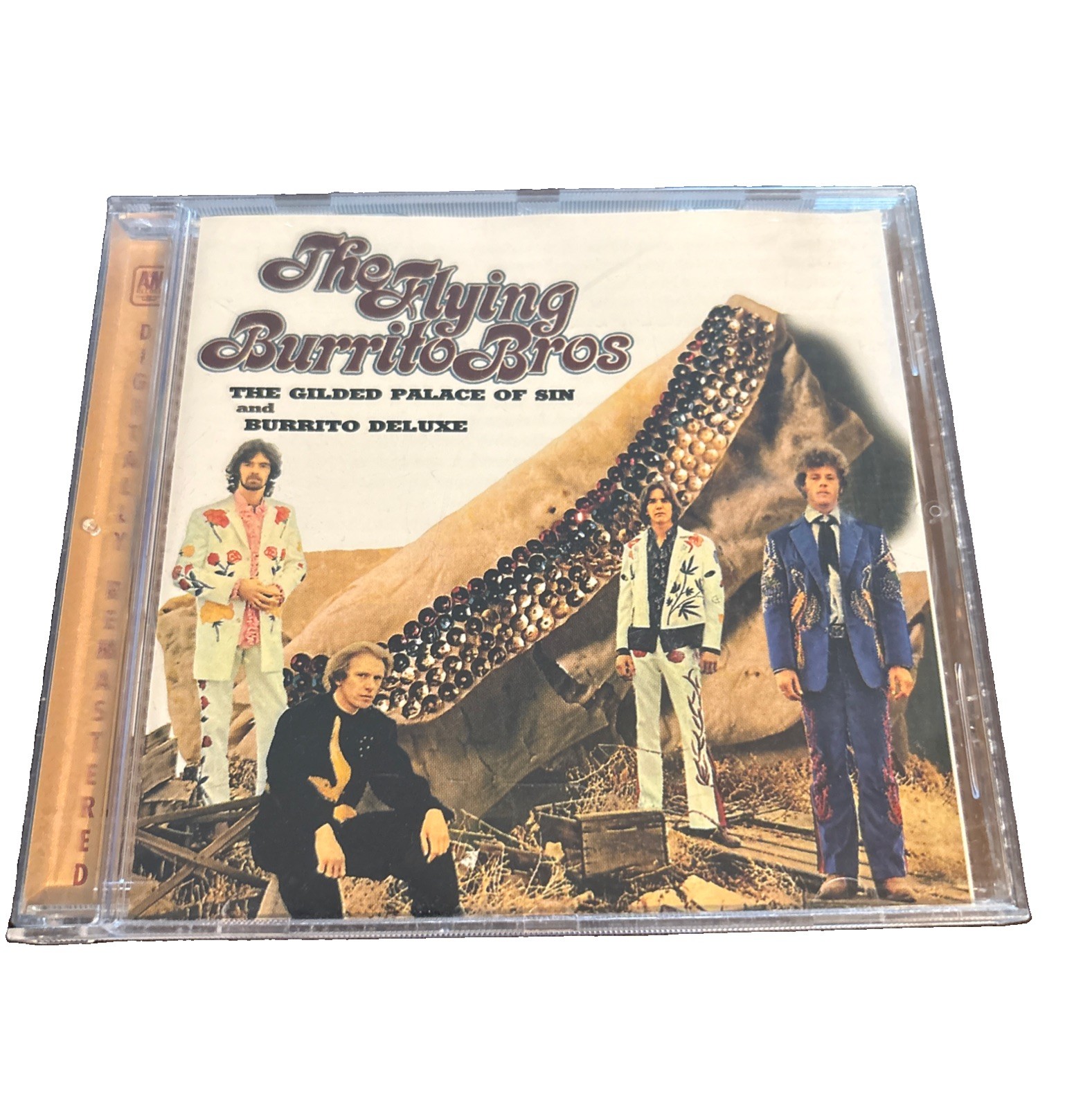 The Flying Burrito Brothers : The Guilded Palace of Sin and Burrito Deluxe CD