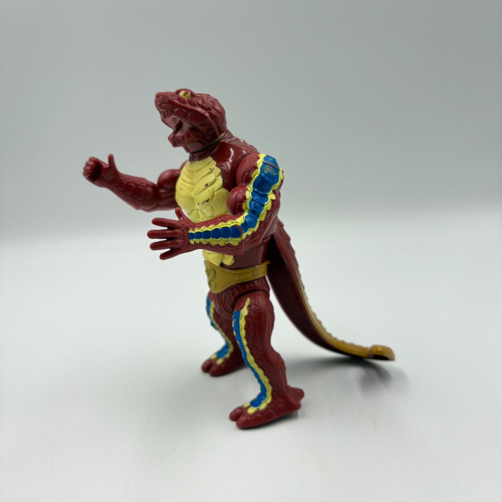 Mattel MOTU Rattlor Action Figure 1985 Serpente Rosso Uomo Giocattolo Vintage Fiera Sciolta