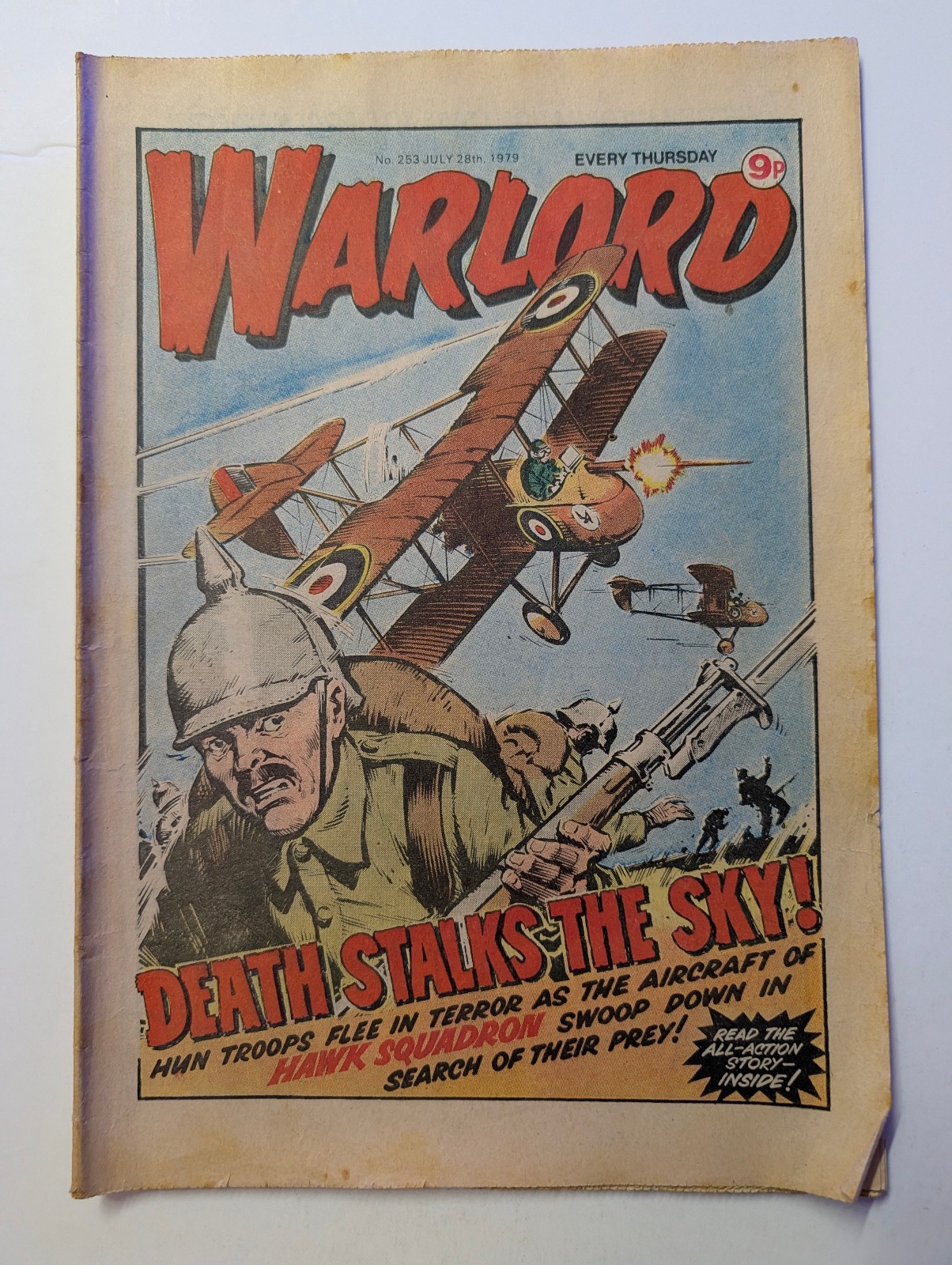 Warlord Comic No 253, July 28th 1979.