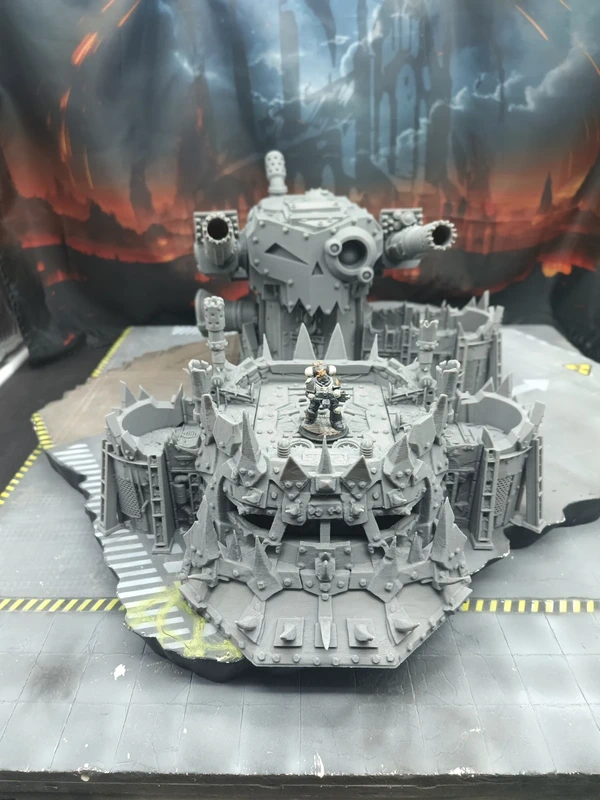 Décor Bunker et tourelle canon Ork 40000 (ProxOrk B1+T1)