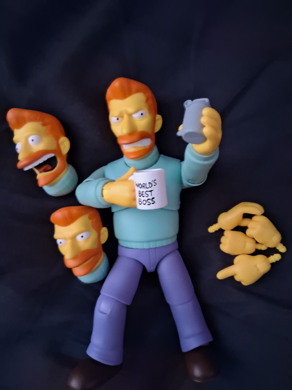 Super7 Ultimates Hank Scorpio I Simpson Modellino Sciolto