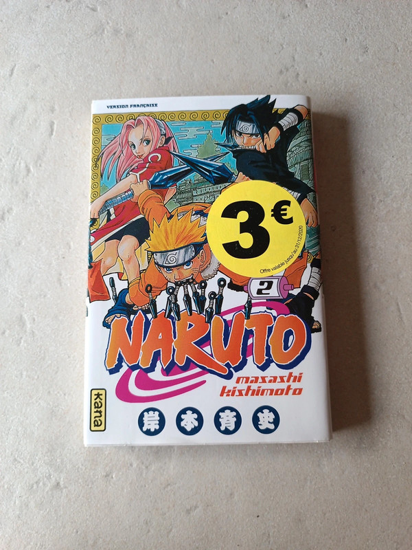 Manga Naruto Tome 1