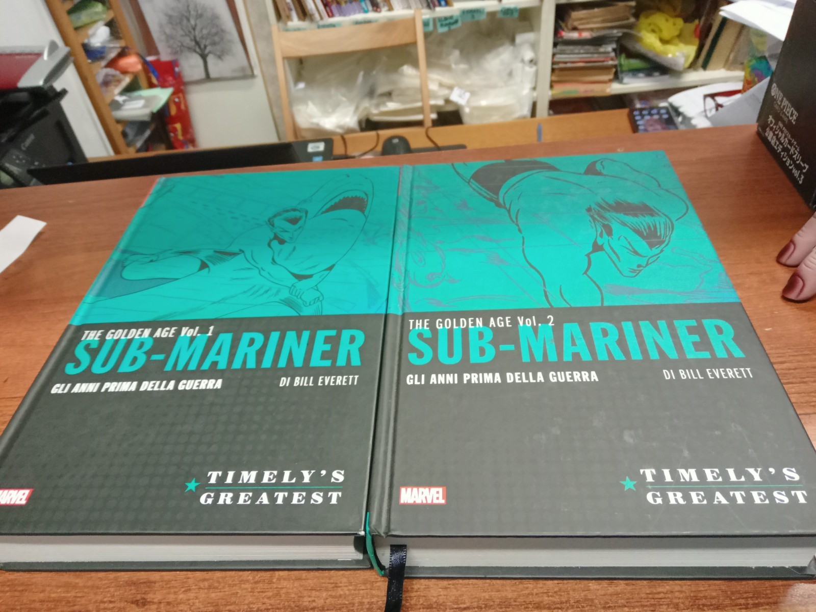 THE GOLDEN AGE SUB-MARINER CPL 2 VOLUMI CARTONATI    PANINI  VEDI FOTO   NUOVO