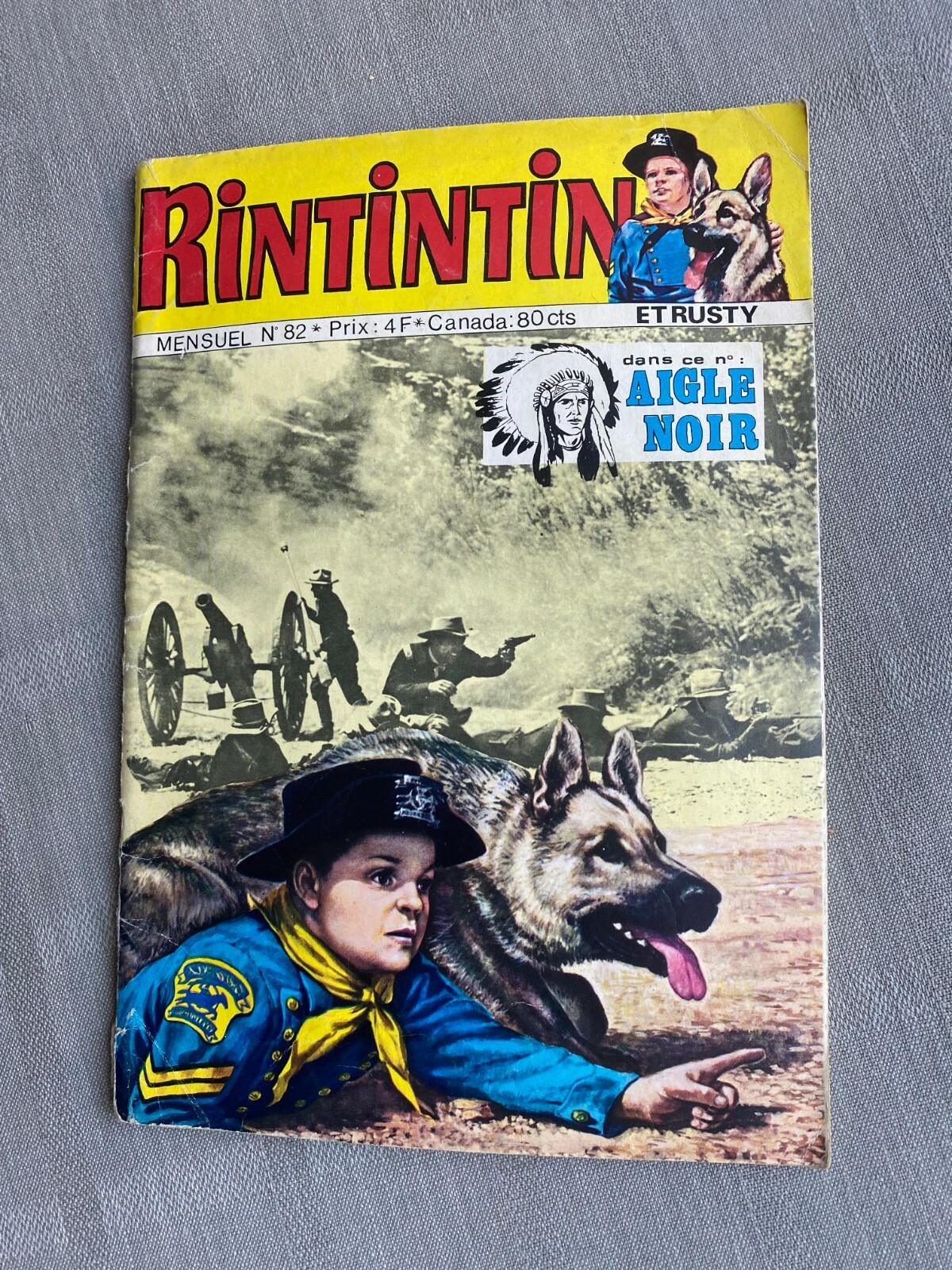 Rin Tin Tin N°82 2A Serie 1976 In Buone Condizioni
