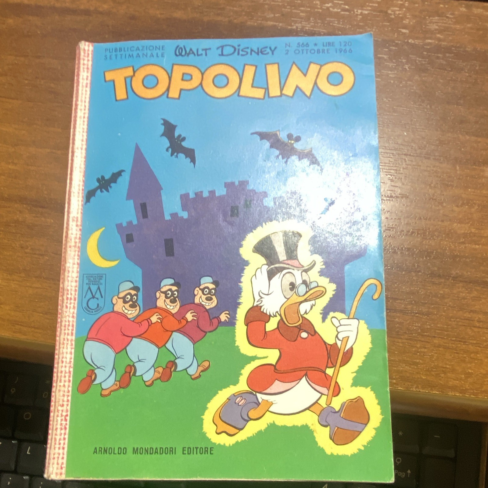 Walt Disney Topolino n. 566 buono no bollini con cedola