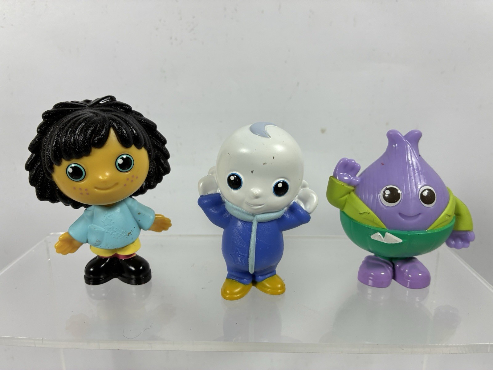 Pacchetto Figurine Moon And Me Pepi Nana, Moon Baby & Mr Onion Toys