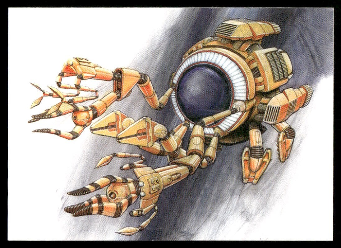 Robot Machine 2001 Promo Card #3 (NM)