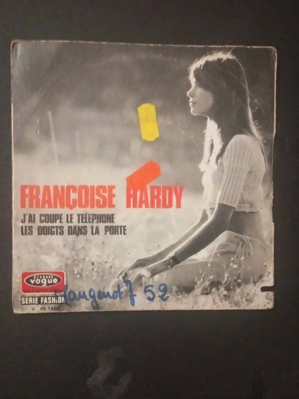 Vinilo 7" Francoise Hardy