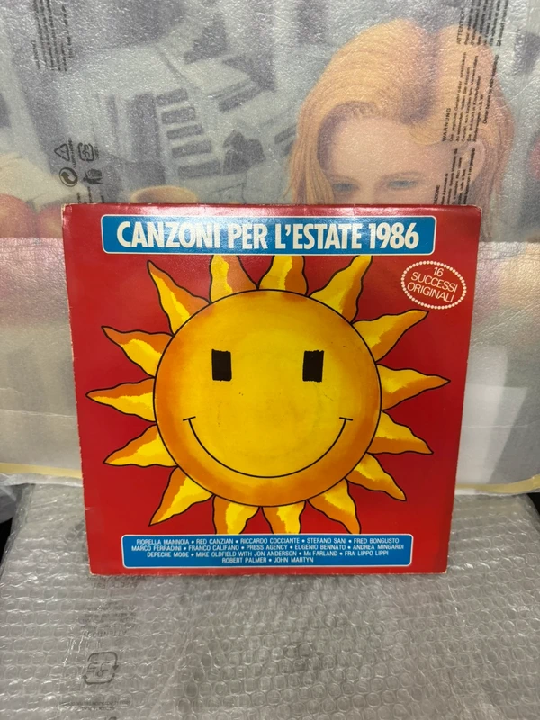 Canzoni Per l'estate 1986 disco in vinile