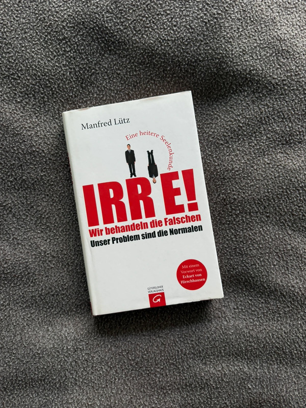 Irre - Psyche MentalHealth Buch Manfred Lütz