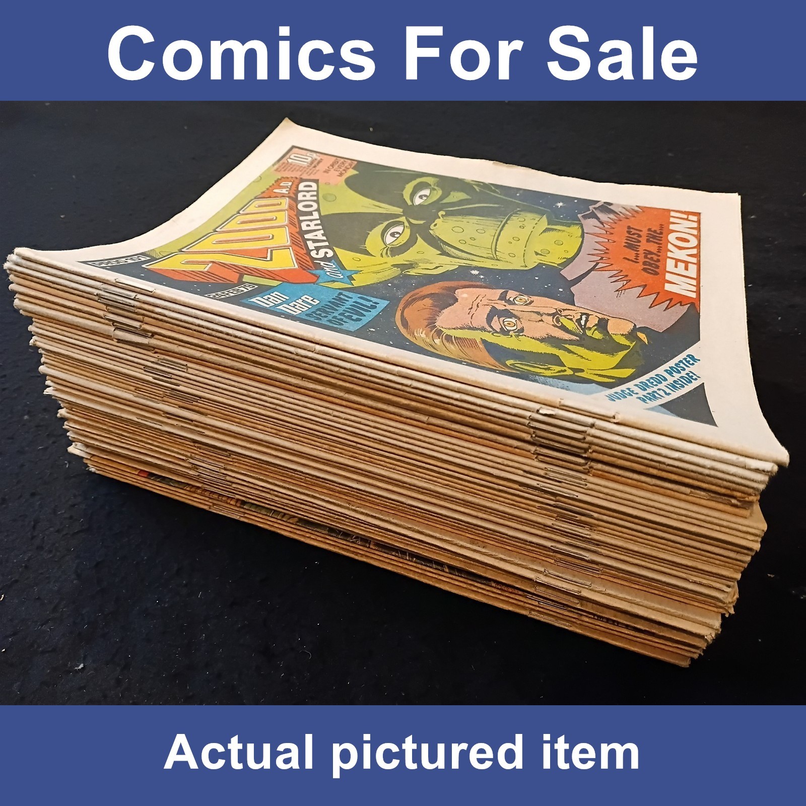 2000AD progs 101-150 comics - 1st Judge Death/Anderson 149 150 (LOT#15441)