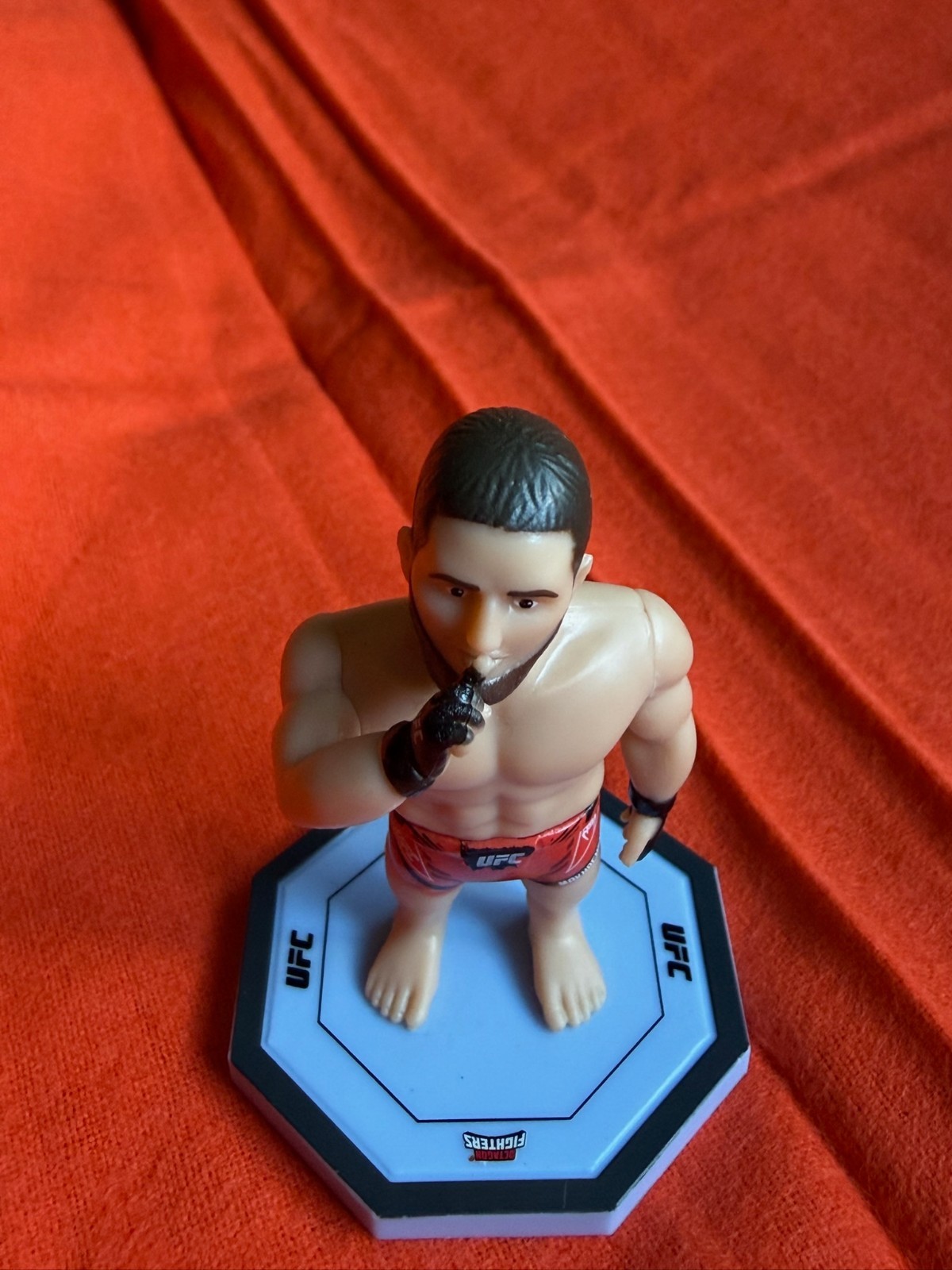 UFC Fighting Fighters Mini Figure MMA Fighter Octagon Display Base Collectible