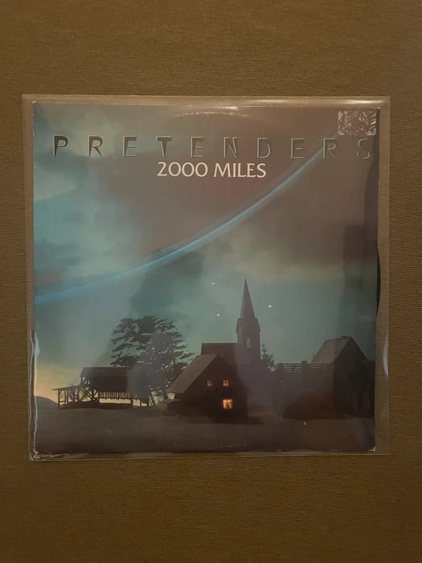 Pretenders 2000 Miles 12 inch vinyl maxi single record