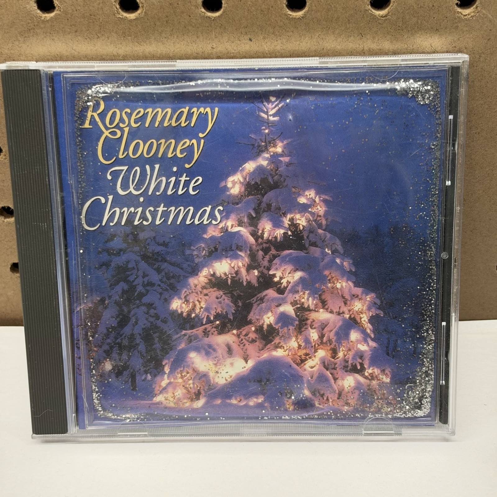 Rosemary Clooney White Christmas Promo CD With Christmas Snow Globe Pac VG+