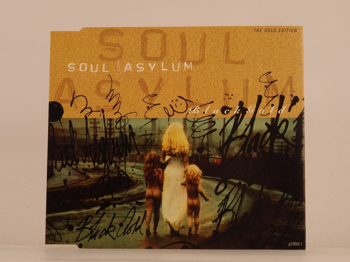SOUL ASYLUM BLACK GOLD (GOLD EDITION) (G92) 4 Track CD Single including Picture 