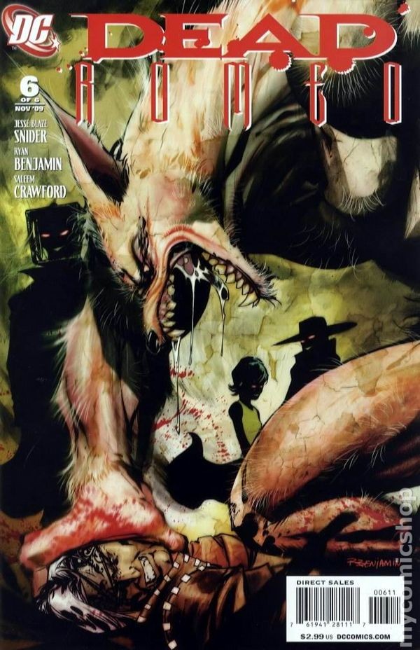 Dead Romeo #6 VG 2009 immagine stock basso grado