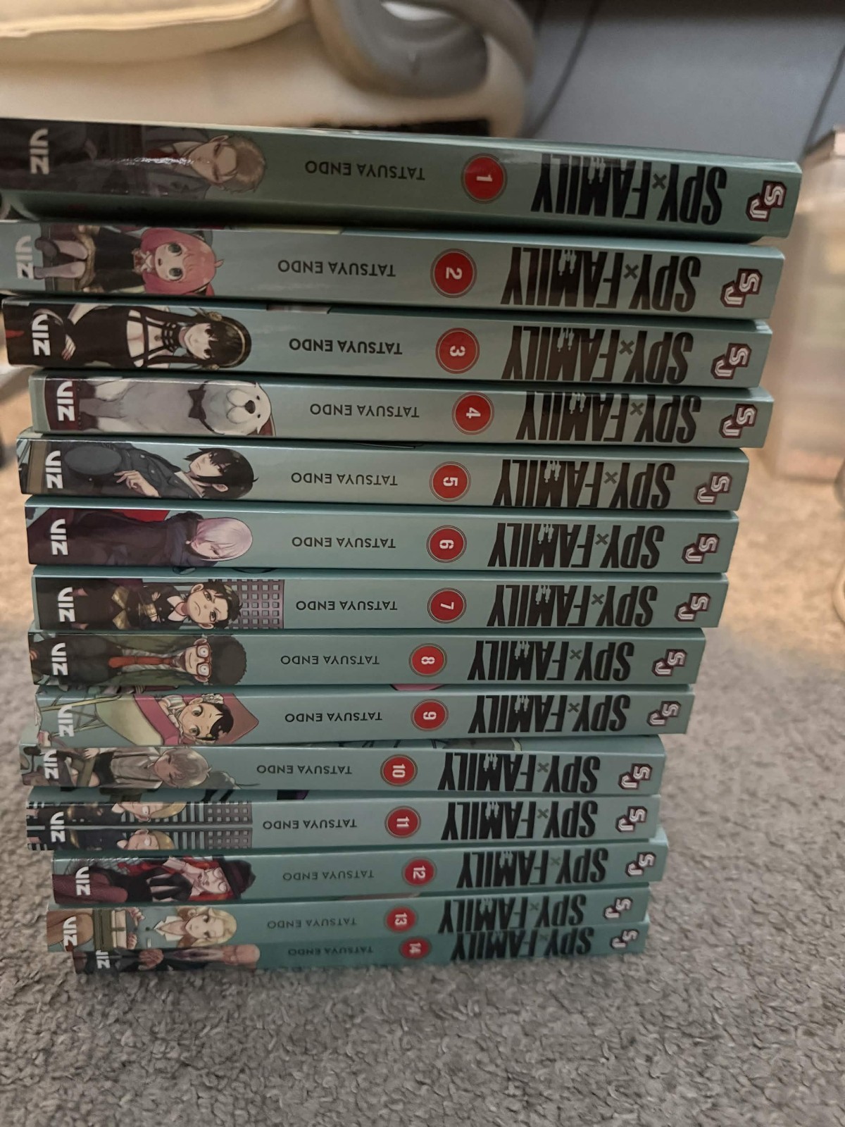 Spy X Family Manga Vol. 1-14 inglese Shonen Jump VIZ Media