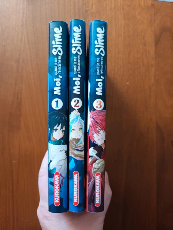 Lot manga slime