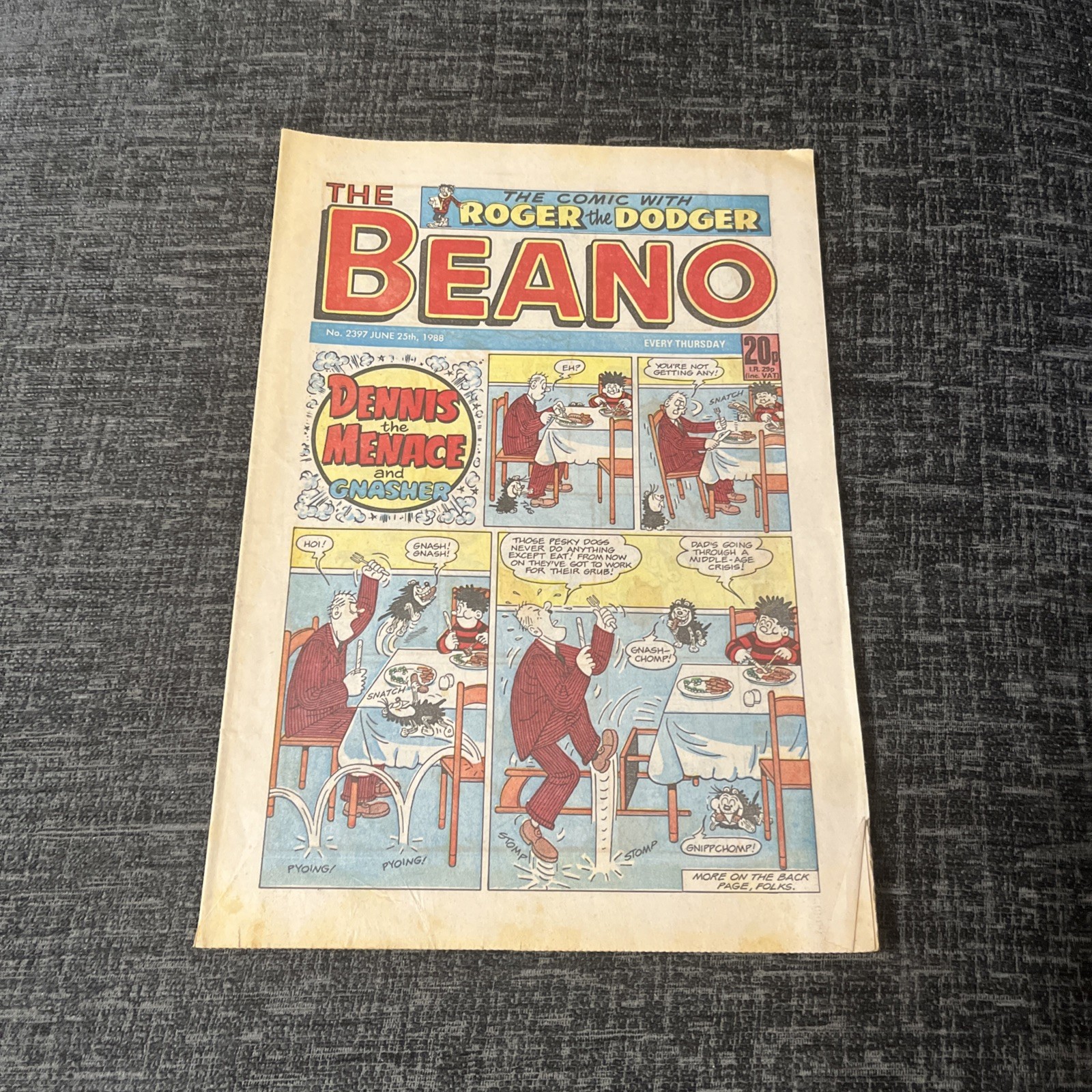Beano Comic - #2397 - 25 June 1988