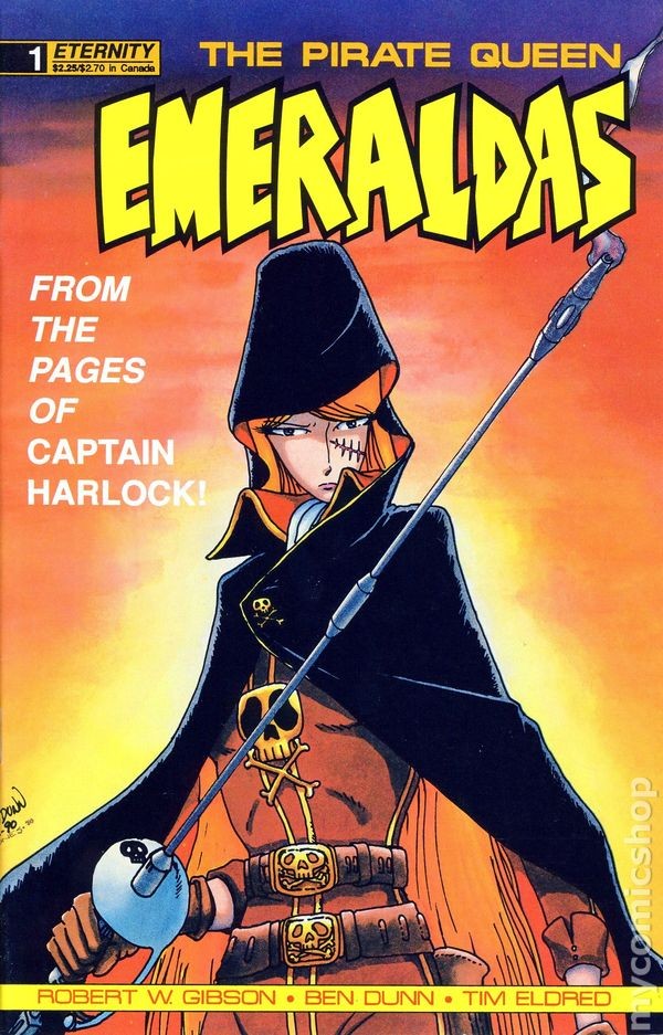 Emeraldas #1 FN+ 6.5 1990 Immagine Stock