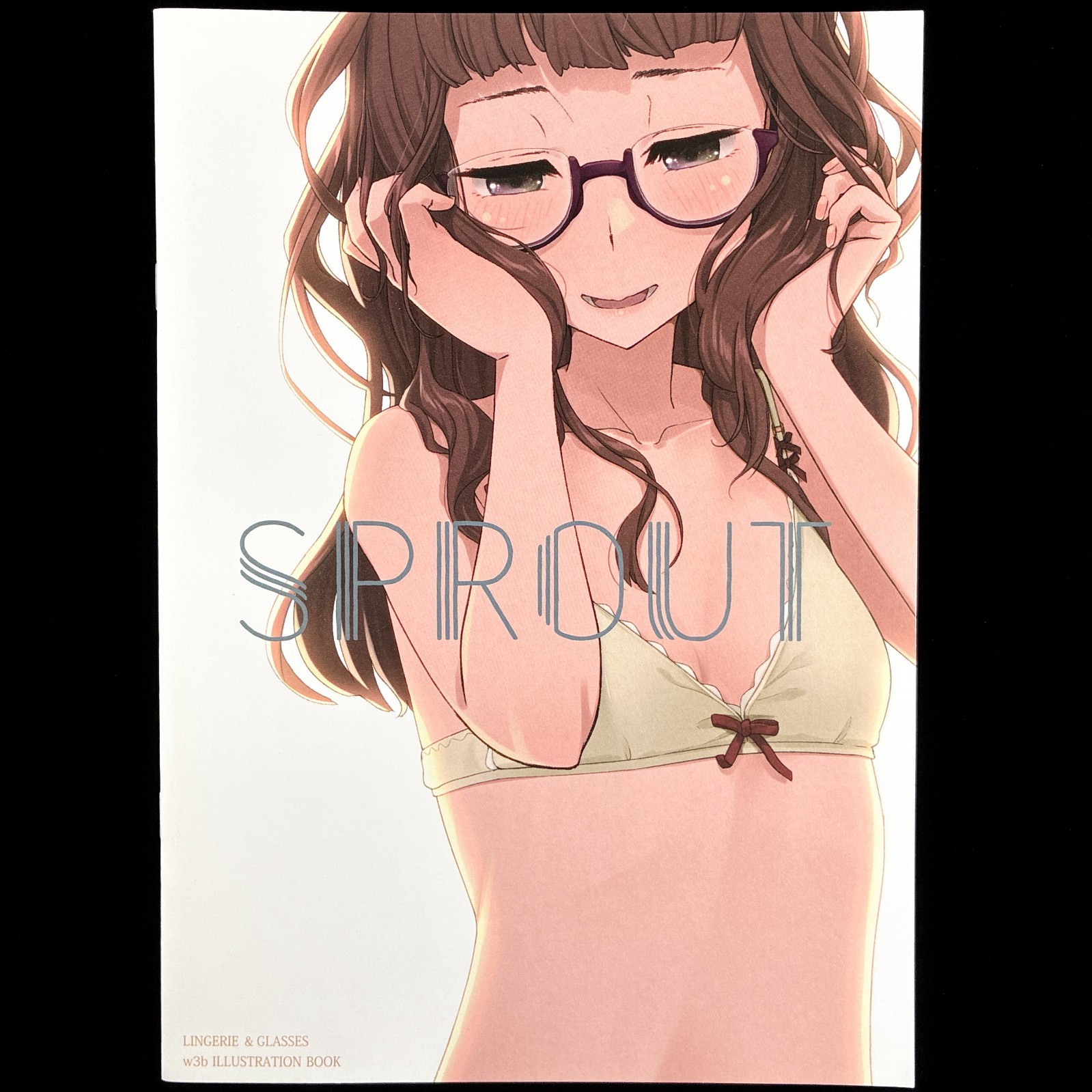 girasole profondo w3b SPROUT occhiali e lingerie illustrazione libro doujinshi artbook