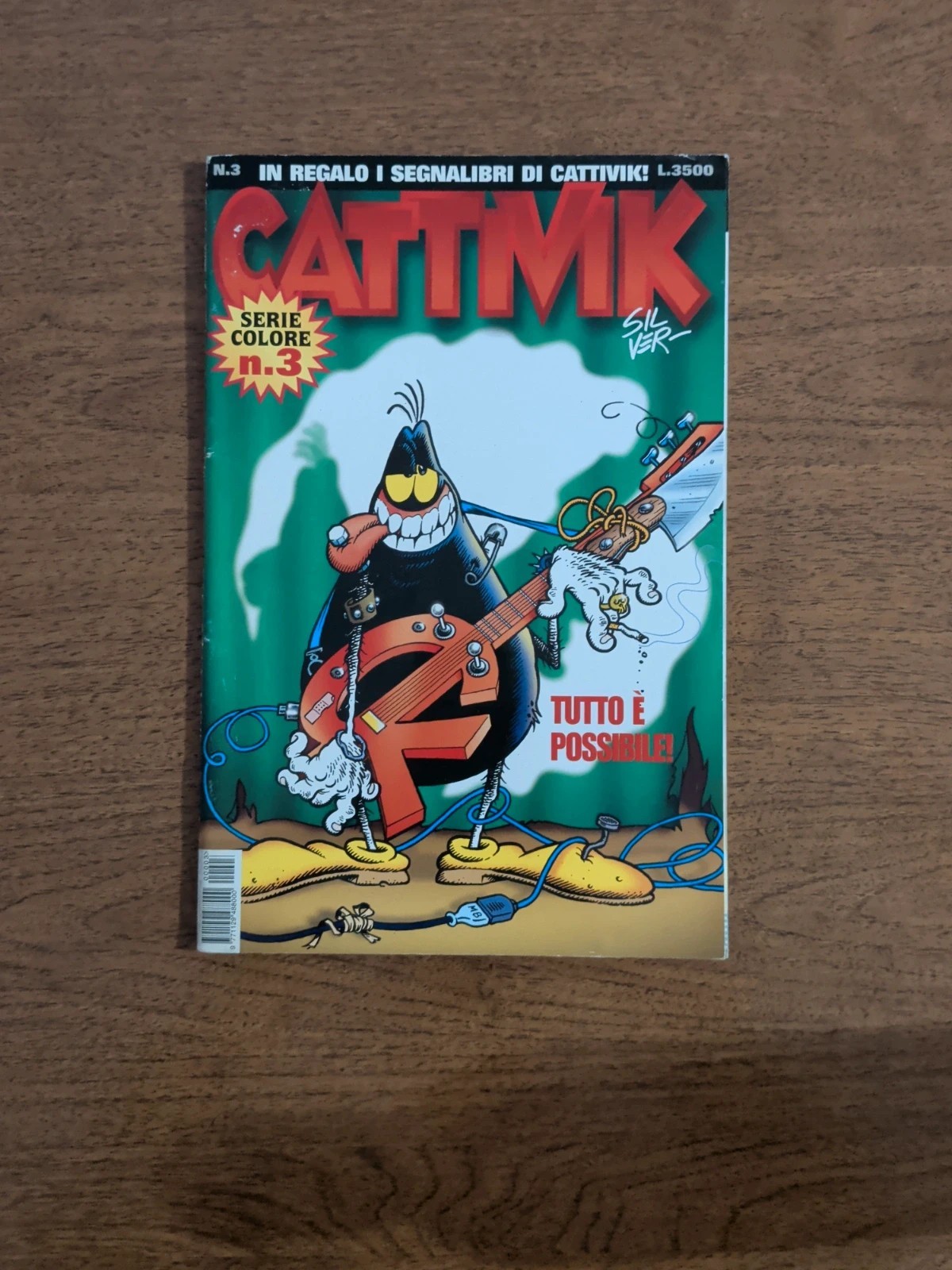 Cattivik n. 3 Fumetto Serie Colore a colori "Tutto è possibile!" Silver 2008.
