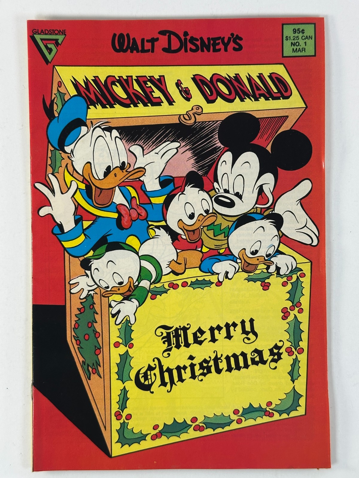 Walt Disney's Topolino e Paperino #1 Gladstone Comics 1987 Disney Comic