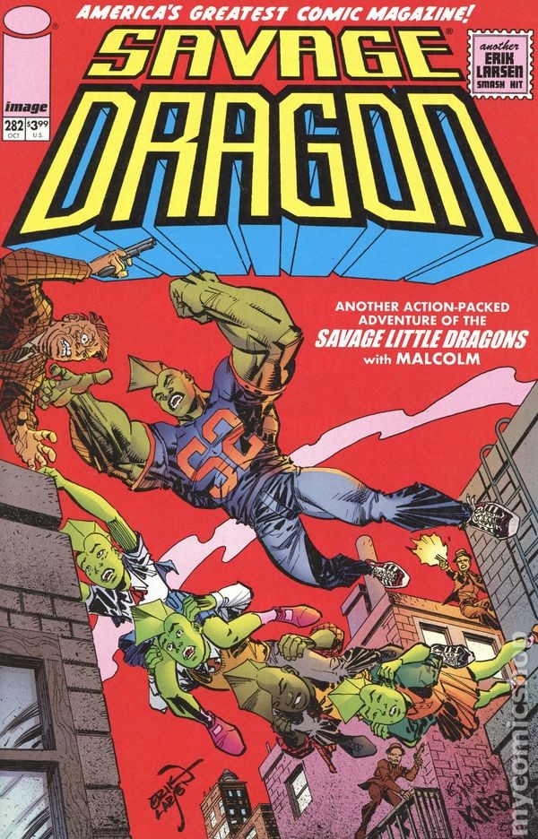 Savage Dragon #282A Stock Image