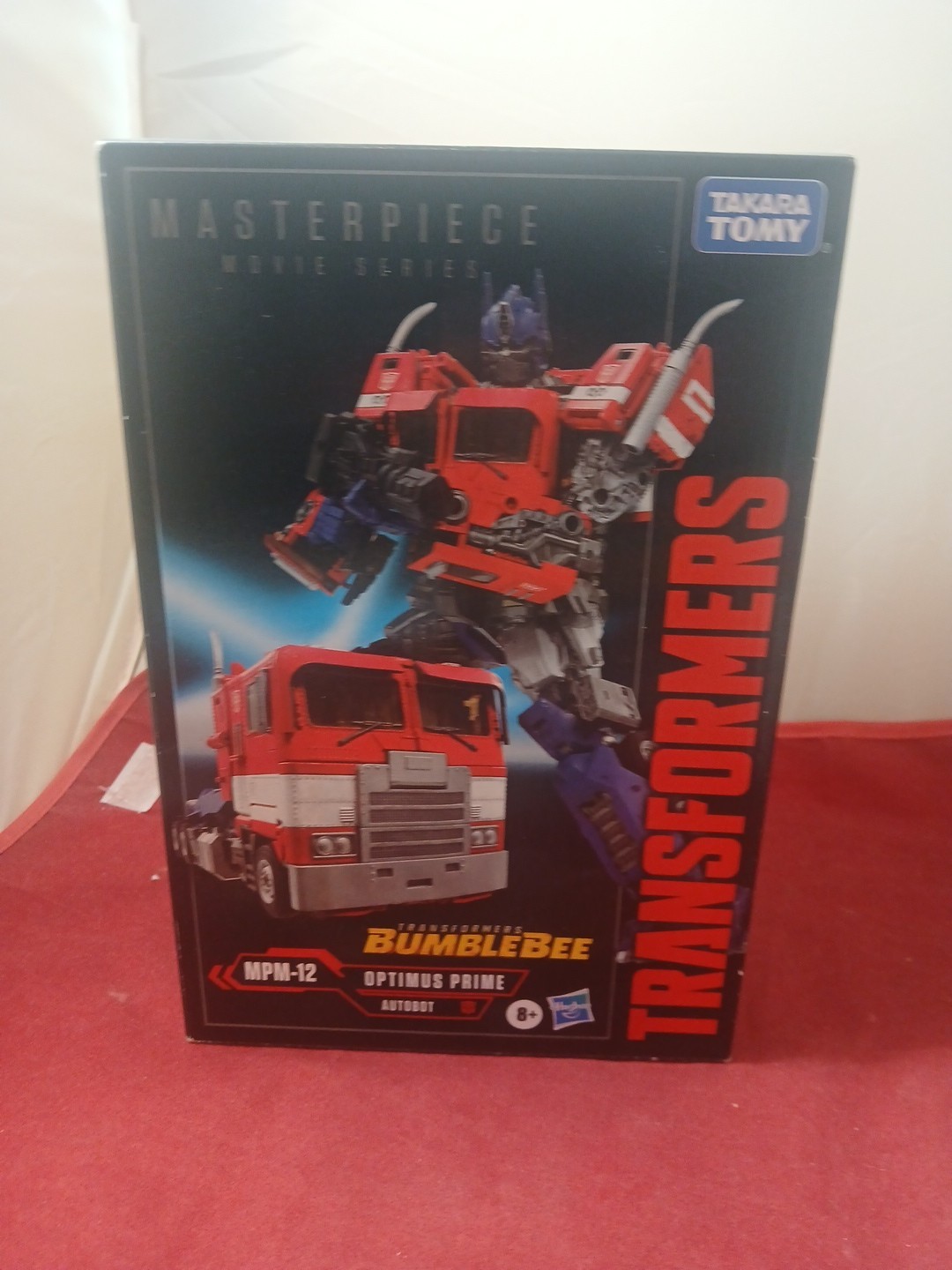 Transformers Movie Masterpiece MPM-12 Optimus Prime Bumblebee Figura Takara Tomy