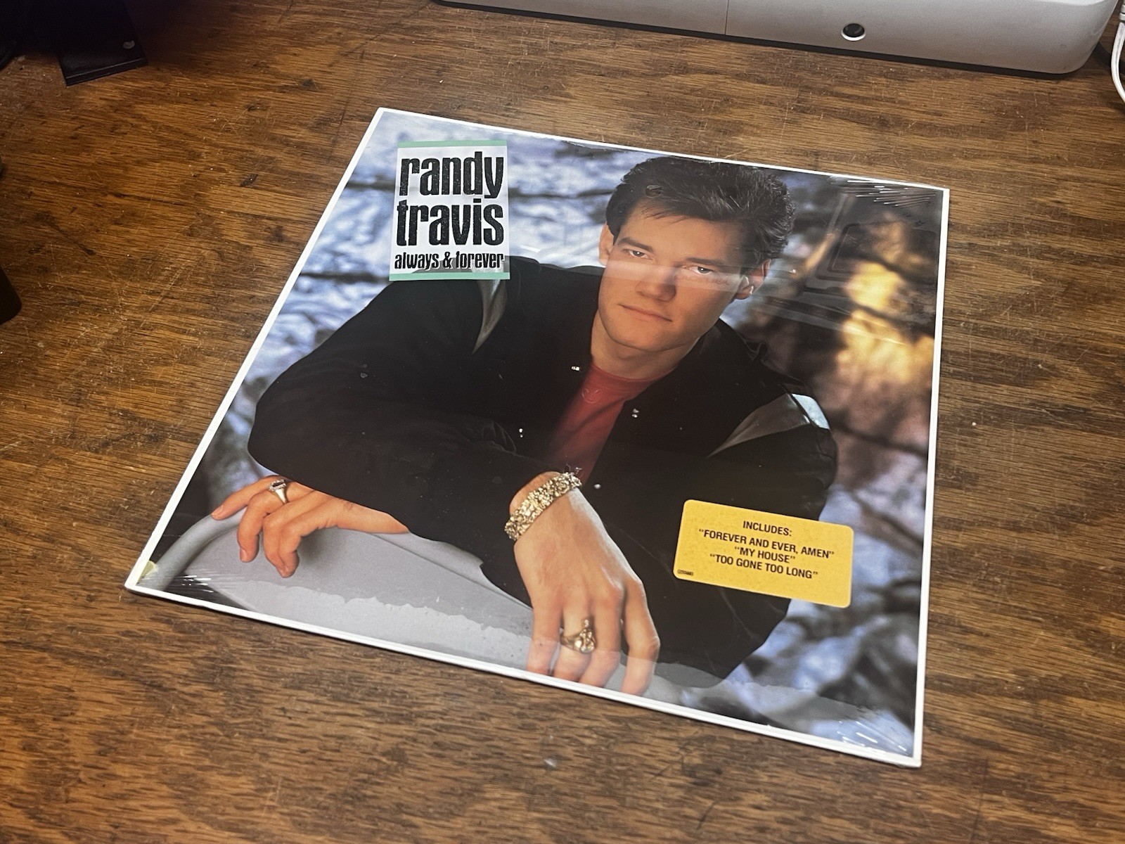 Randy Travis Always and Forever VINYL Record LP SEALED With Hype Warner 25568-1