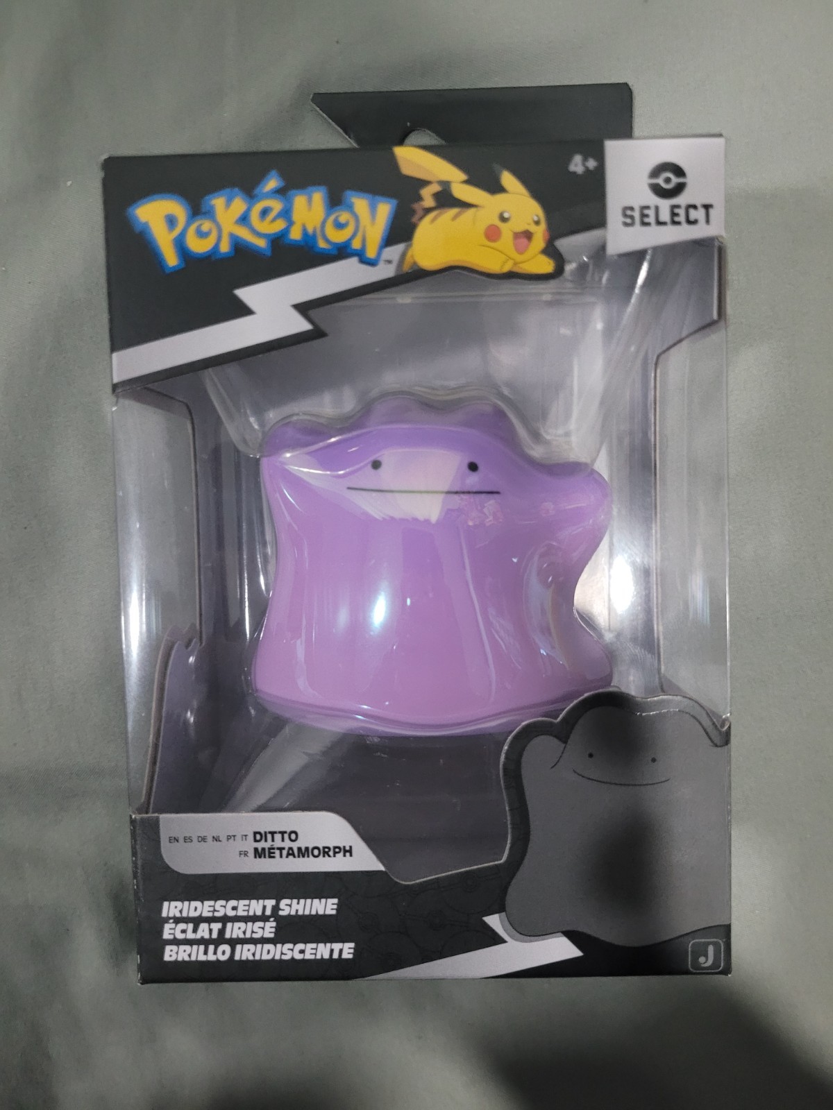 Pokemon Select Iridescent Shine Ditto Figure Serie 2