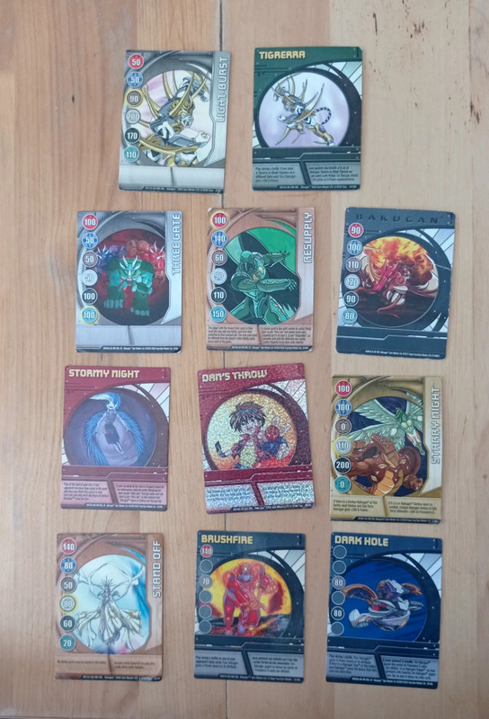 Carte Bakugan (battle brawlers)