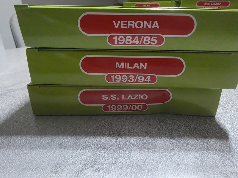 Subbuteo Lotto box danneggiate