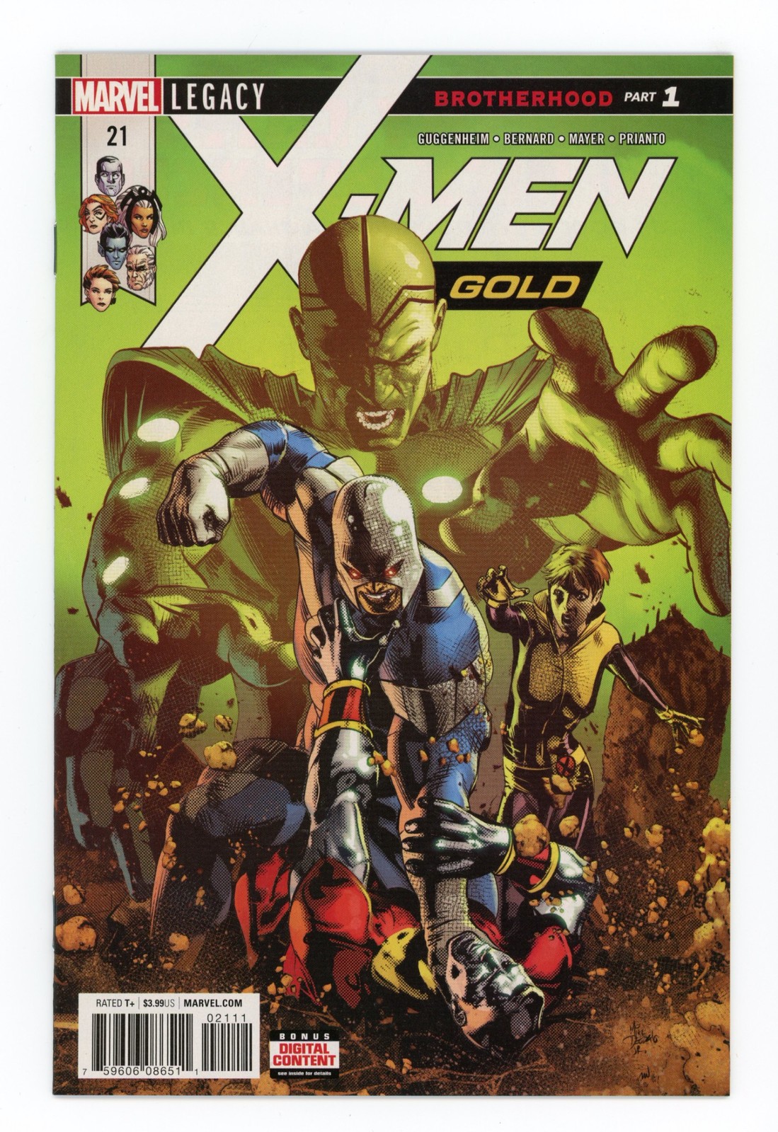 X-Men Gold #21 quasi nuovo + copertina Mike Deodato 2018 A fumetti Marvel