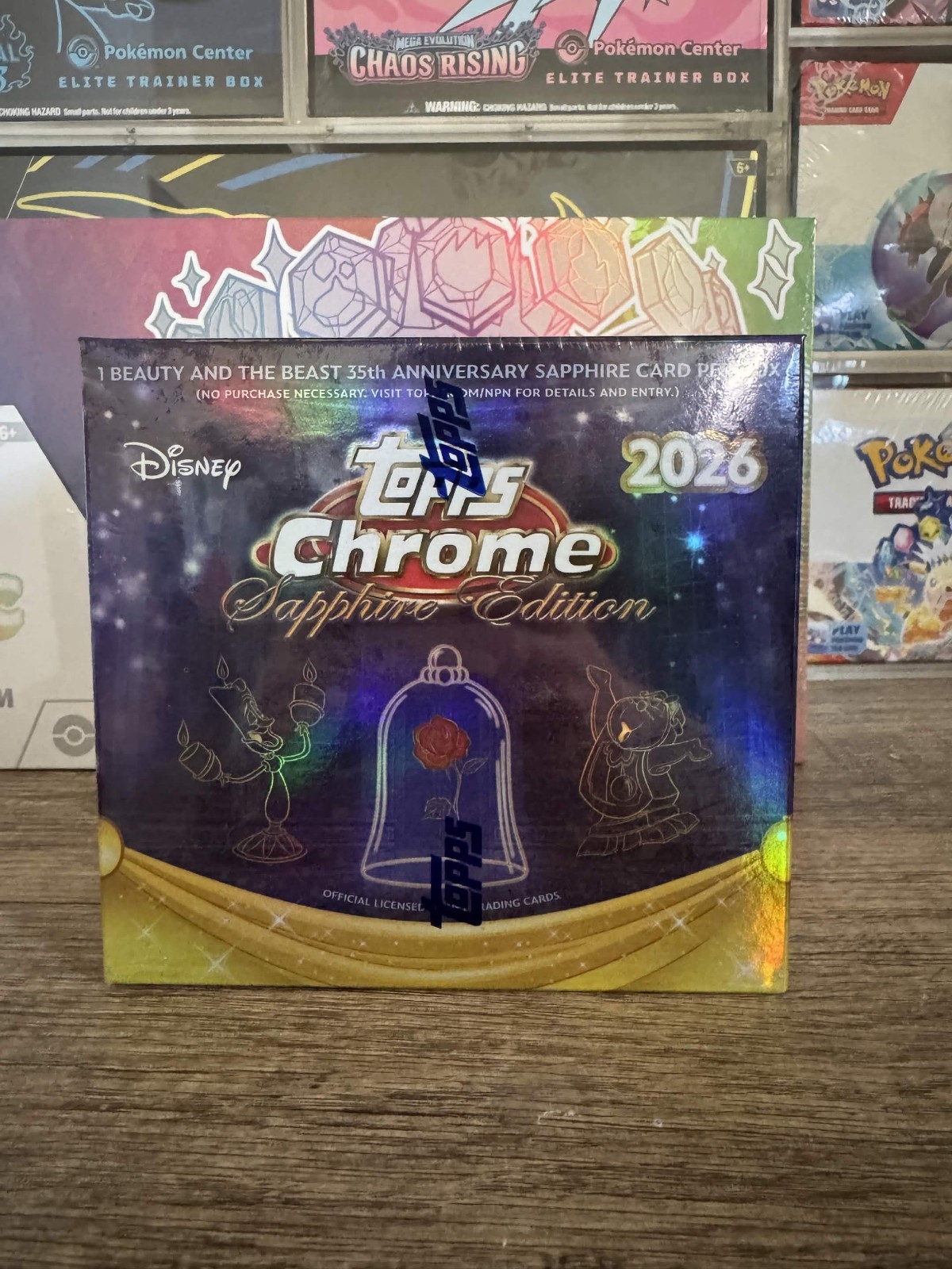 Topps Sapphire Edition Chrome Disney 2026 Hobby Box New Sealed In Hand