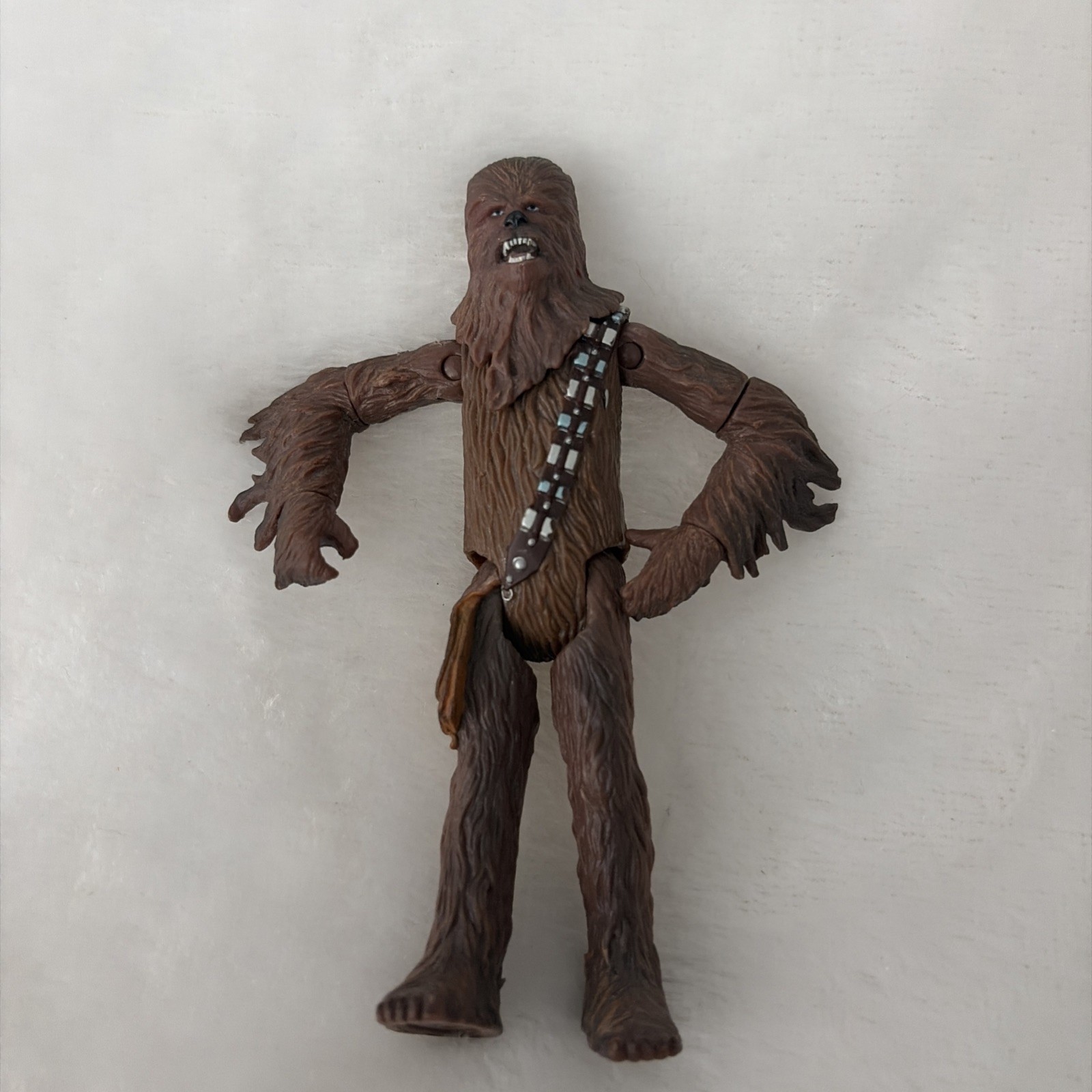 Star Wars Action Figure: Chewbacca, Cloud City (Serie Saga #38, 2001, Sciolto)