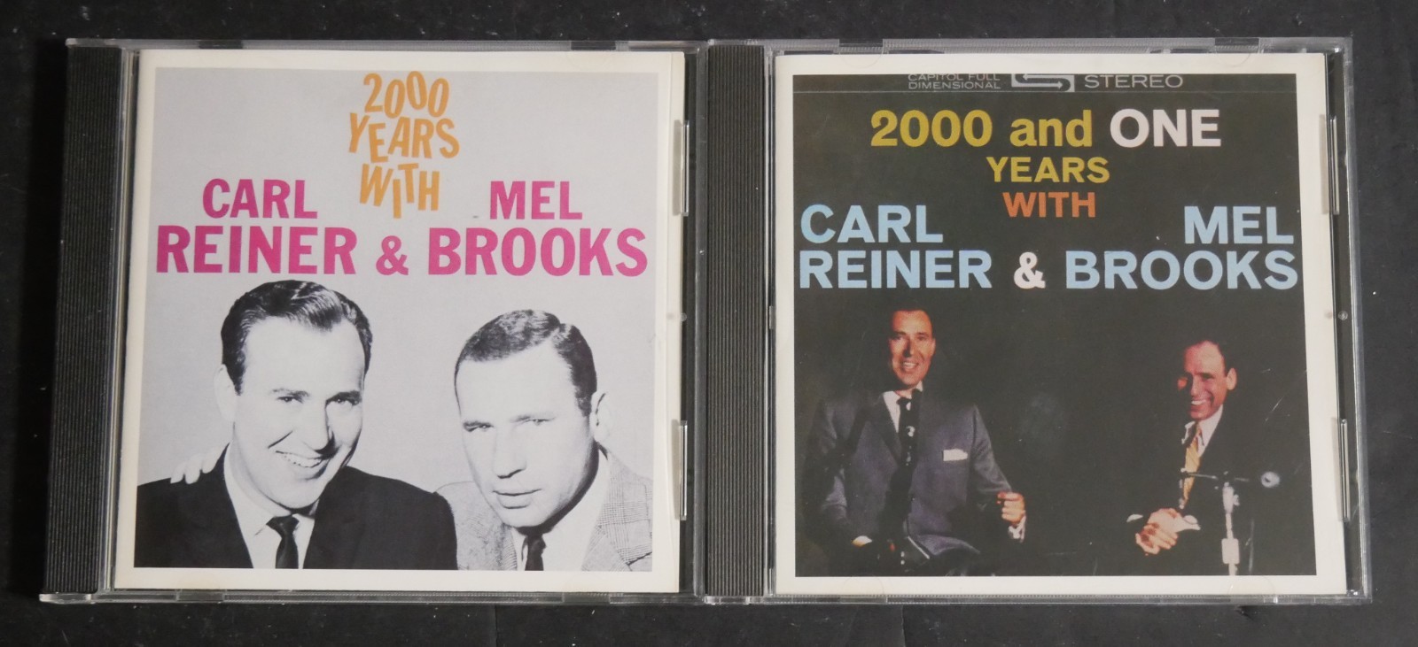 Carl Reiner Mel Brooks 2000 and One Years With - 2 CD Lot