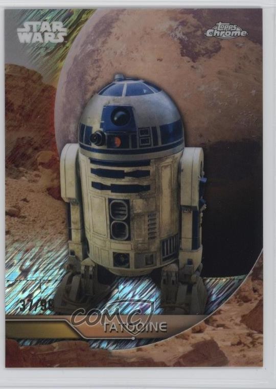 2025 Chrome Star Wars Hyperspace Tatooine Planetary Variation /99 R2-D2 9et